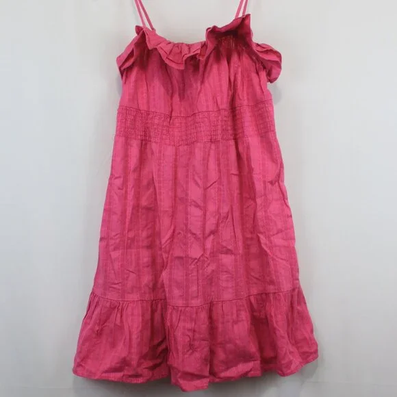 OP Pink Riot Ruffle Short Dress - Picture 8 of 8